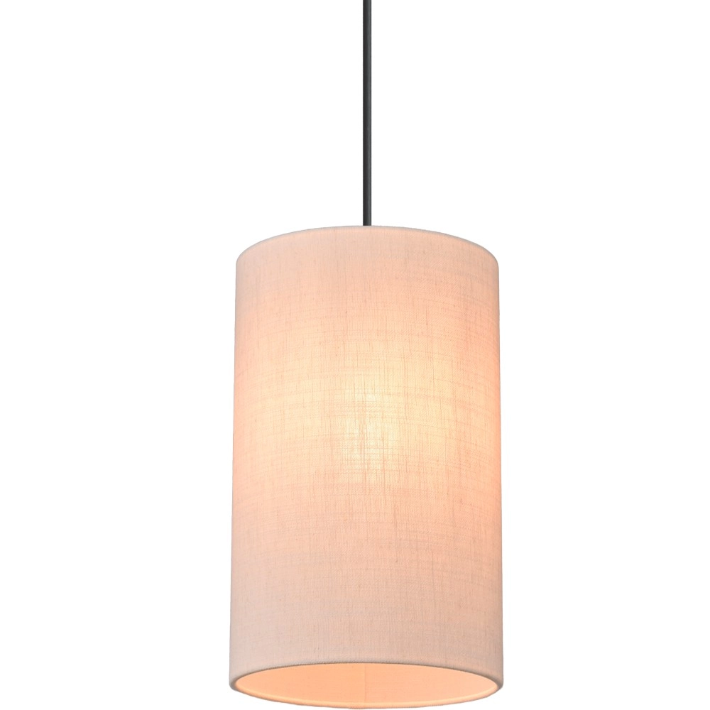 Pendellampe Lisbourg Kakao mit cremefarbener Kappe Masterlight