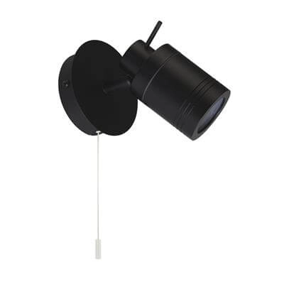 Badezimmer-Wandstrahler Samson Schwarz Searchlight 5053423189314