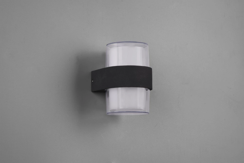 Außenlampe Molina rund anthrazit Trio 4017807490428