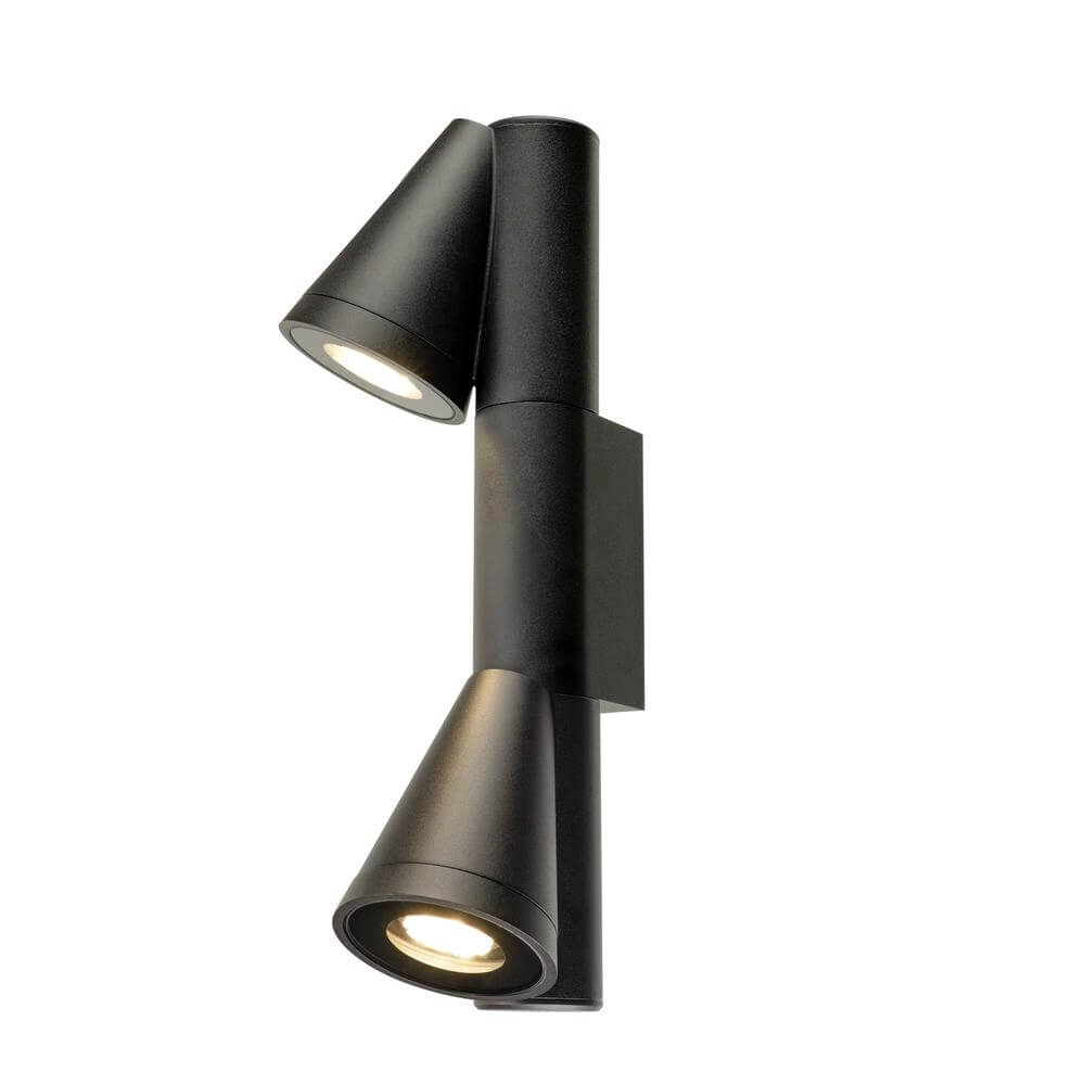 Design-Wandleuchte T-Tube WL Schwarzes Doppelzimmer SLV 4024163291606