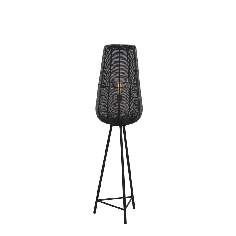 Stativ-Bodenlampe Adeta Schwarz Light & Living 8717807601287