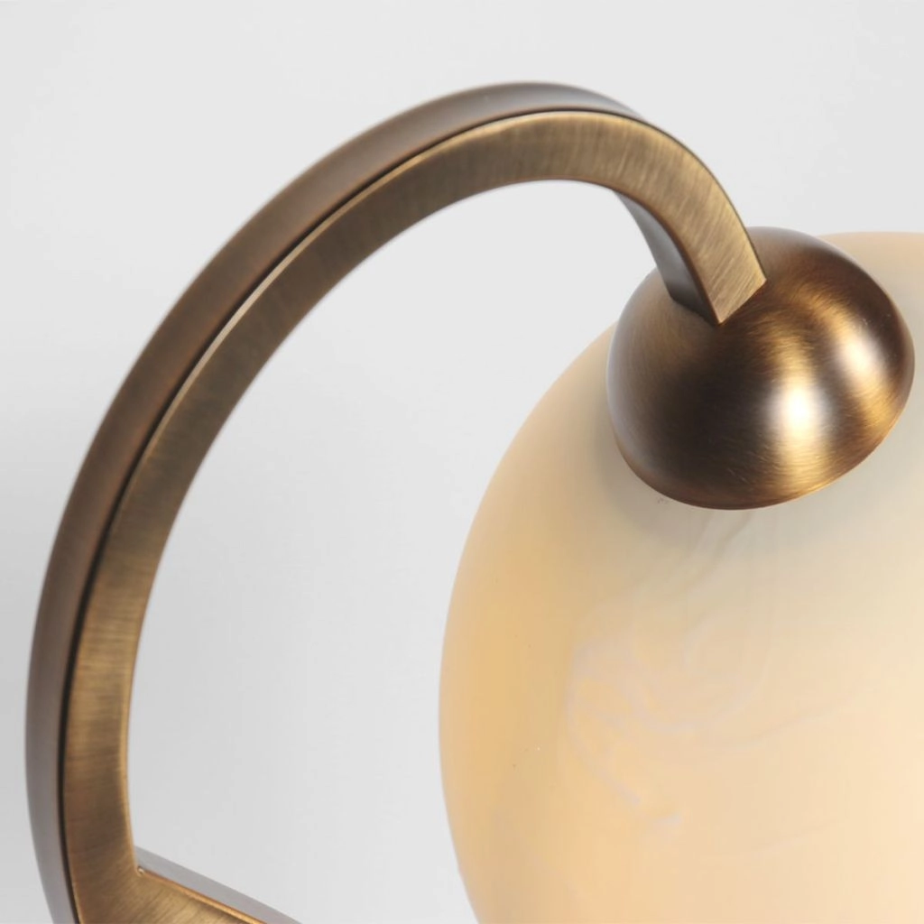 Klassische Tischlampe Anthea Bronze Steinhauer 8712746180244