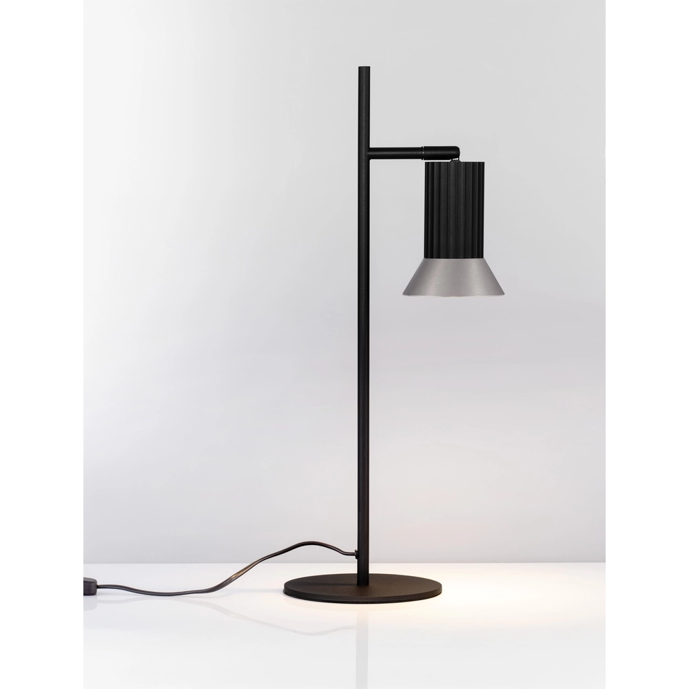 Design-Tischleuchte Luvia schwarz mit bronze Lyora 5212017475602