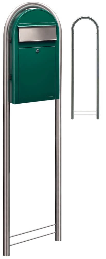 Briefkasten Grande S 6005 i Dunkelgrün Bobi 6417237037251
