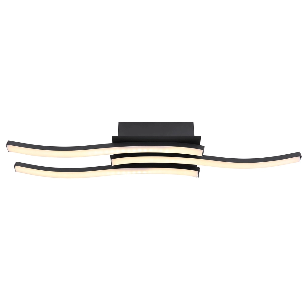 Design-Deckenlampe Kasimir Schwarz Globo 9007371418305