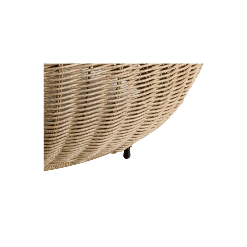 Niedrige Stehleuchte Adegan Flat Solar Solar-Rattan SLV 4024163296618