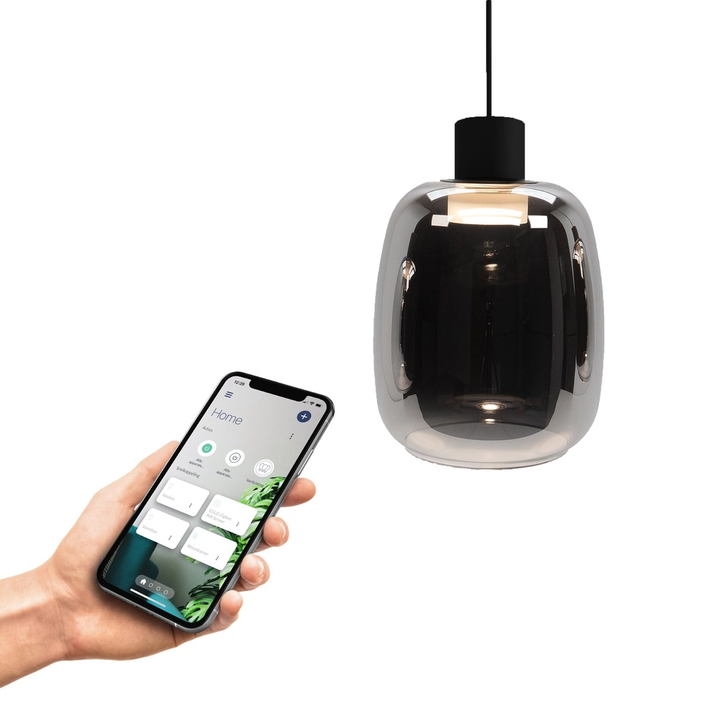 LED-Pendellicht Molochio-Z Rauchglas – Zigbee