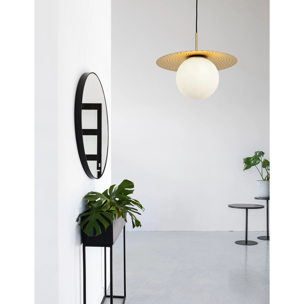Pendelleuchte Obbit gold Ø 38cm