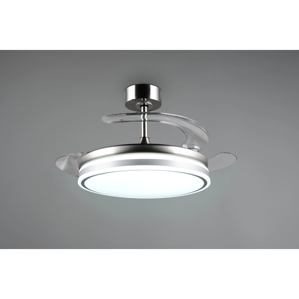 Fan Volda Nickel Ø 106 cm Trio 4017807689075