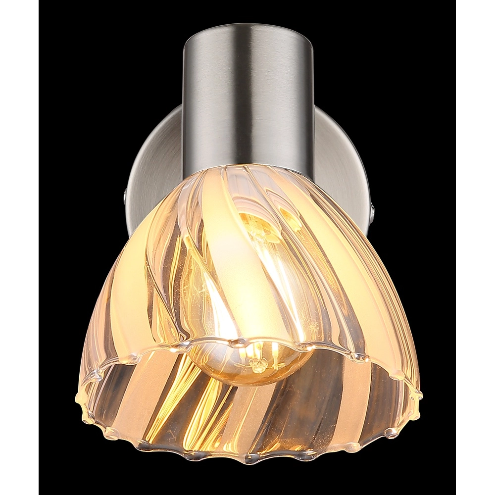 Wandlampe Zachery Nickel Globo 9007371528486