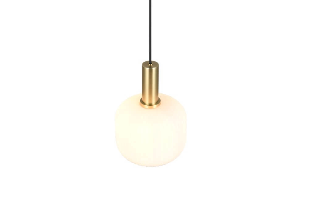 Pendeln Diva Ø 20cm - weißes Glas Trio 4017807614497