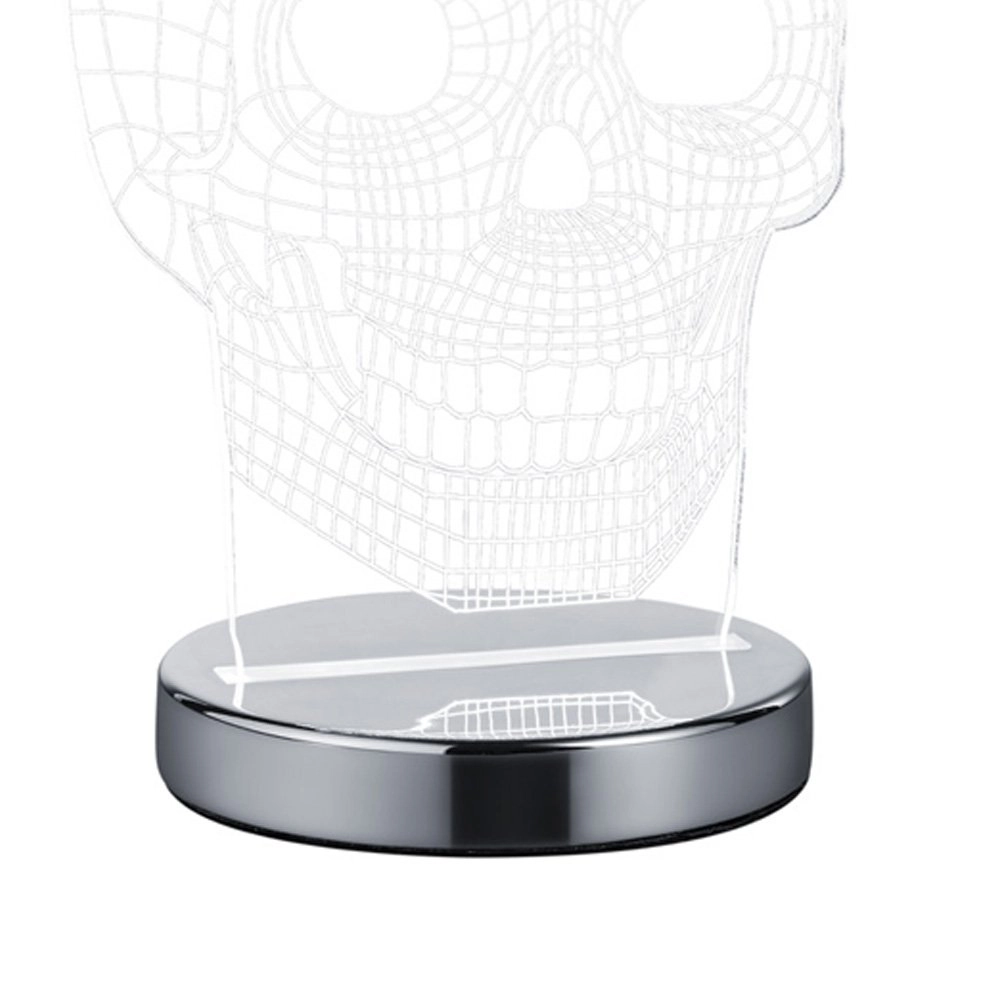 LED Tischlampe Skull Schädel Trio 4017807358841