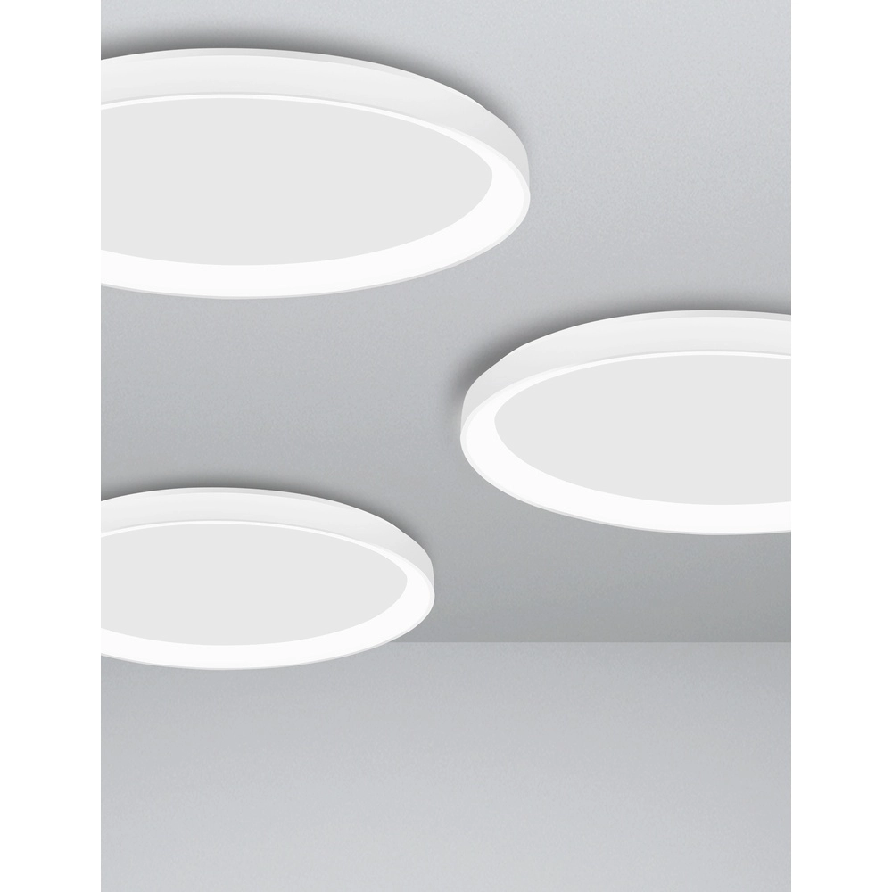 Design-Deckenleuchte Pertino Ø 58cm weiß Lyora 5212017446008
