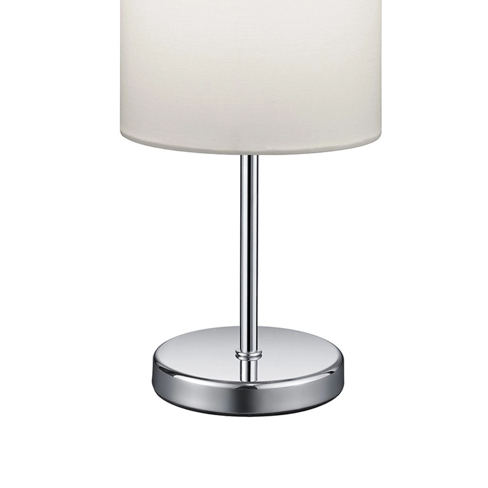 Tischlampe Lampenschirm Jerry Weiß Trio 4017807369656