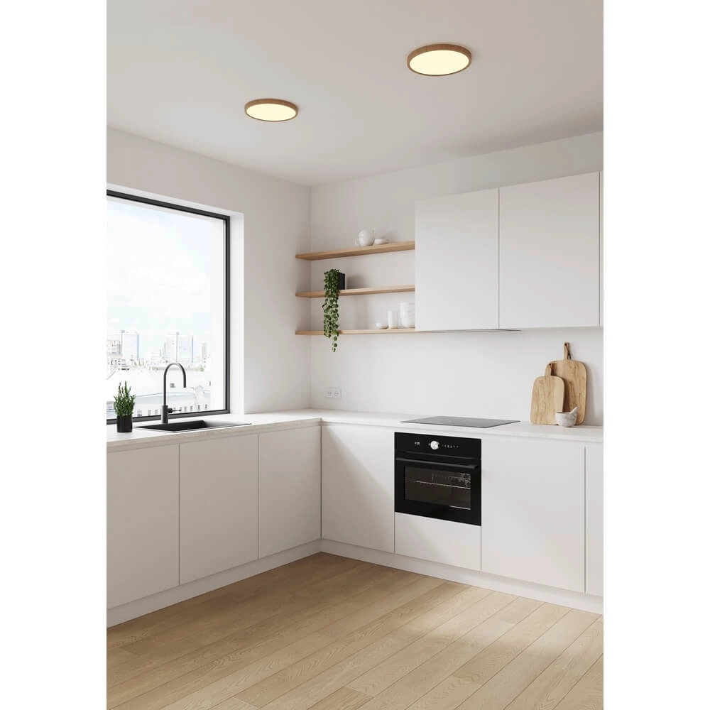 Deckenleuchte Oja Holz Ø 29,4cm - 2700K - 18W Nordlux 5704924016394
