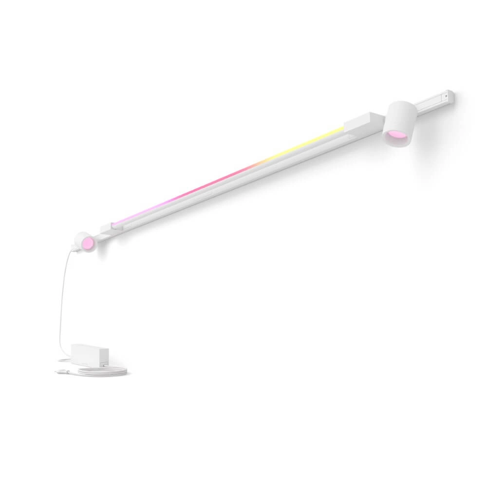 Hue Perifo - White and color Set mit 2 Wandstrahlern und Farbverlauf in Weiß Philips 8719514407909