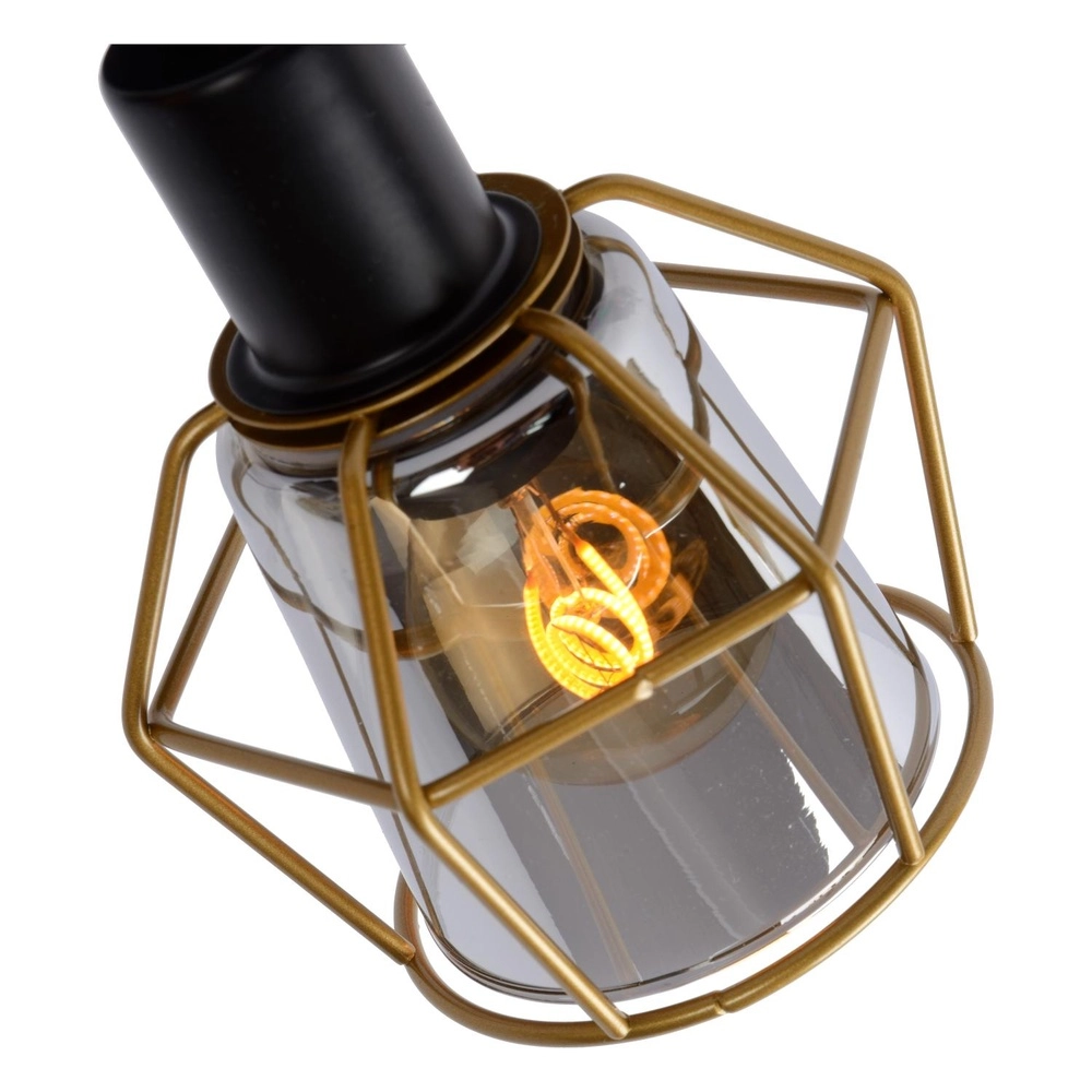 Deckenlampe Nila 2-Licht Schwarz Lucide 5411212770981