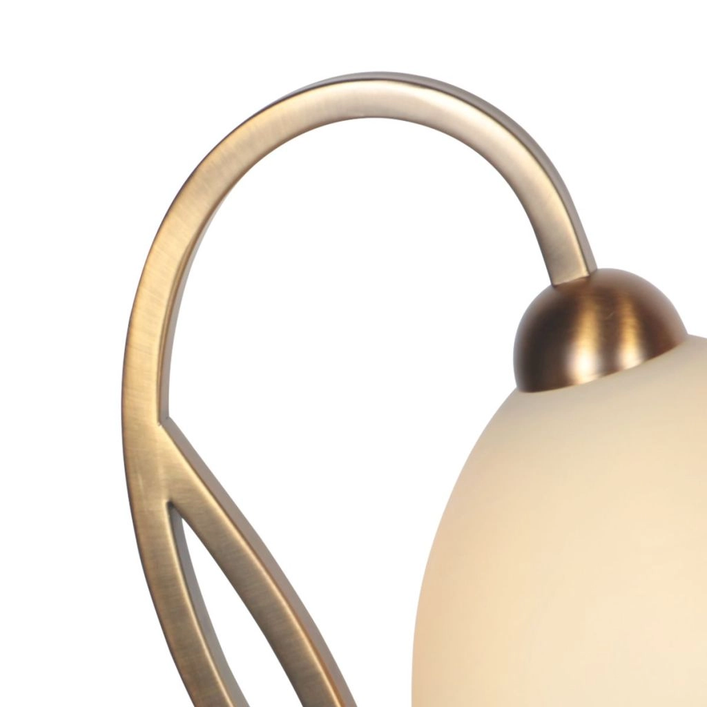 Klassische Tischlampe Anthea Bronze Steinhauer 8712746180244
