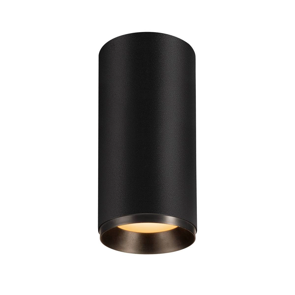 LED-Spot Numinos Down 28W - 2700k - 10 cm schwarz SLV 4024163244657