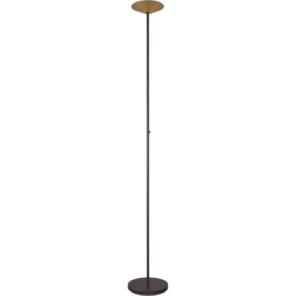 Stehlampe Ceppo Schwarz mit Gold