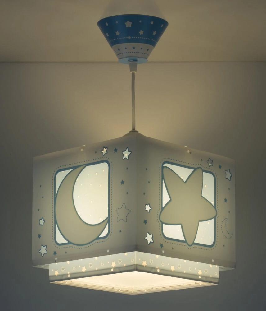 Kinderzimmer-Hängelampe Moonlight Blau Dalber 8420406632322