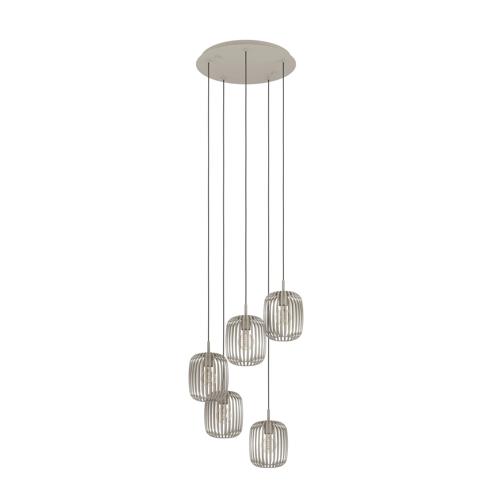 5-Licht Pendellampe Romazzina Sand - E27 Eglo 9008606299904