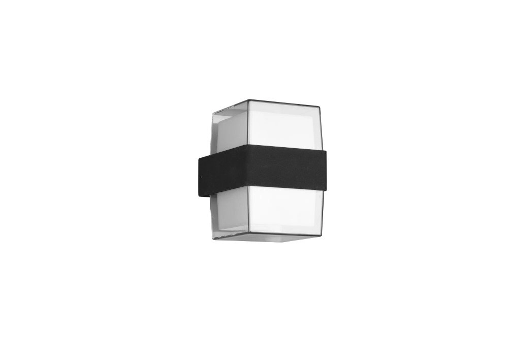 Außenlampe Molina quadratisch anthrazit Trio 4017807490435