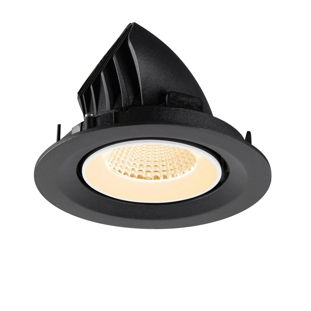 Einbau-Strahler Numinos Gimble M Schwarz/Weiß 2700K - 40gr SLV 4024163312097