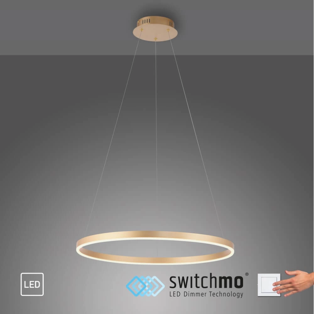 Hängelampe Ritus Messing Just Light 4043689985653