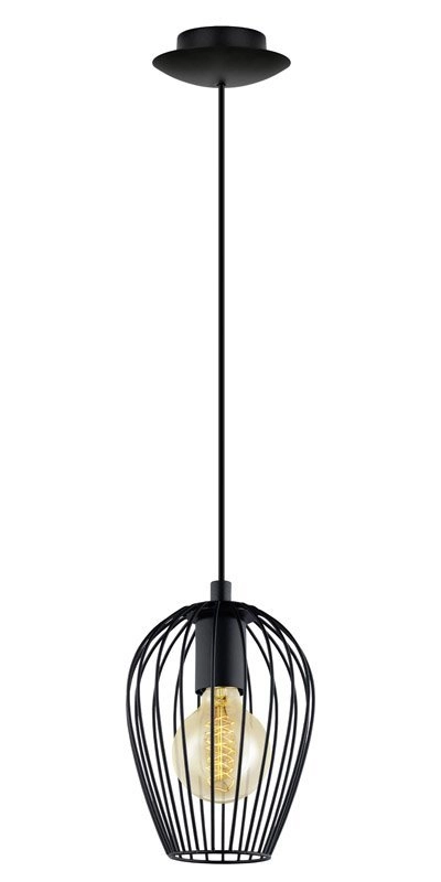 Pendelleuchte Newtown 16 cm schwarz Eglo 9002759494773