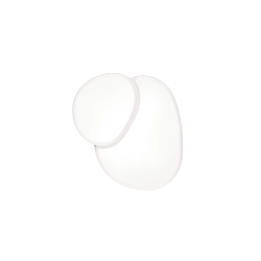 Organische Deckenleuchte Rise 43,5cm weiß Trio 4017807600575