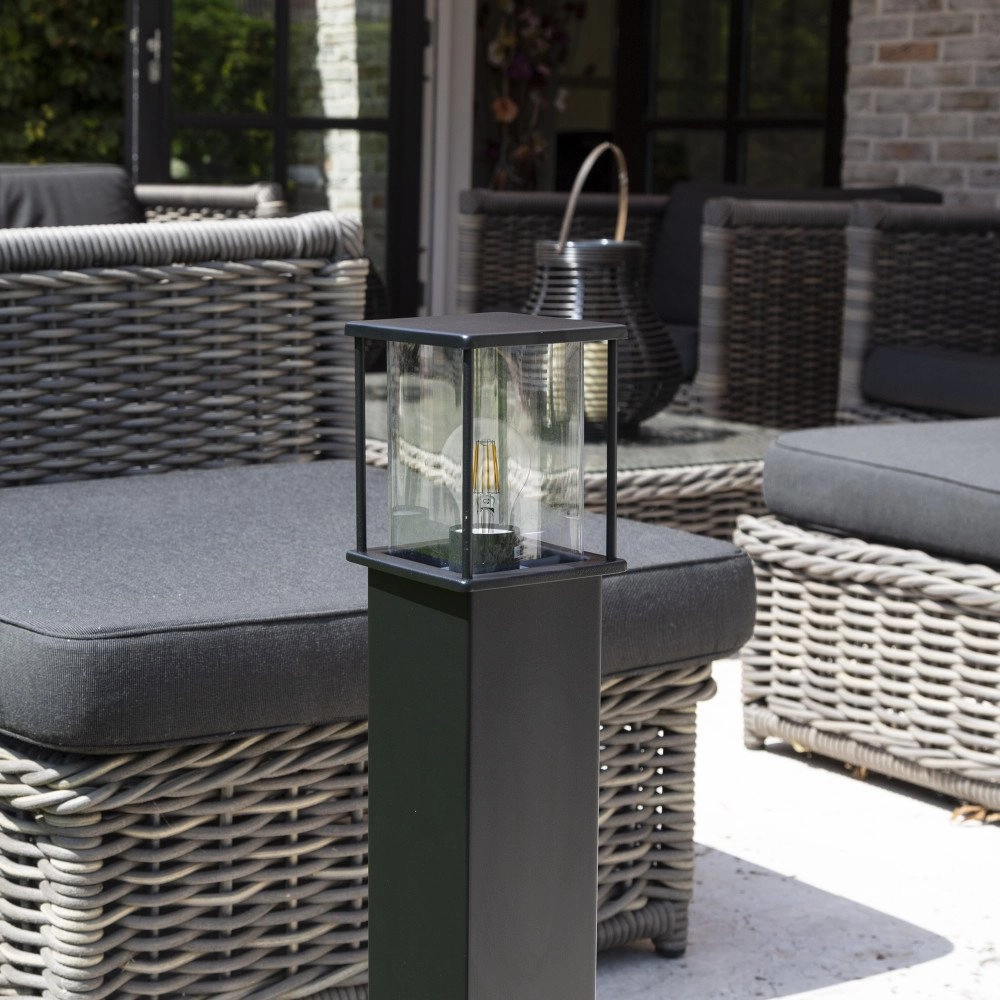 Schwarze Terrassenlampe Astro 1 KS 8714732752503