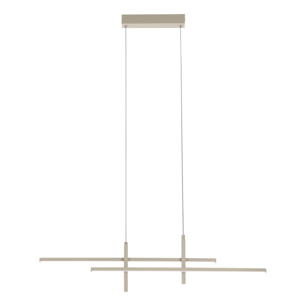 Design-Pendelleuchte Trepiliano sandbraun