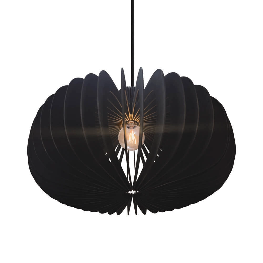Design-Pendelleuchte Hazo schwarz Ø 66,5cm Nordlux 5704924024283