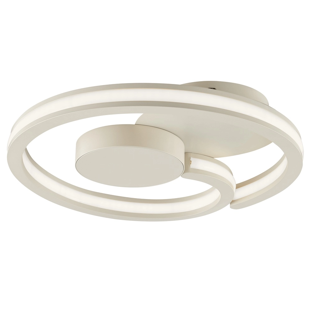 Deckenlampe beige Revola Design Ø 40cm Brilliant 4004353477492