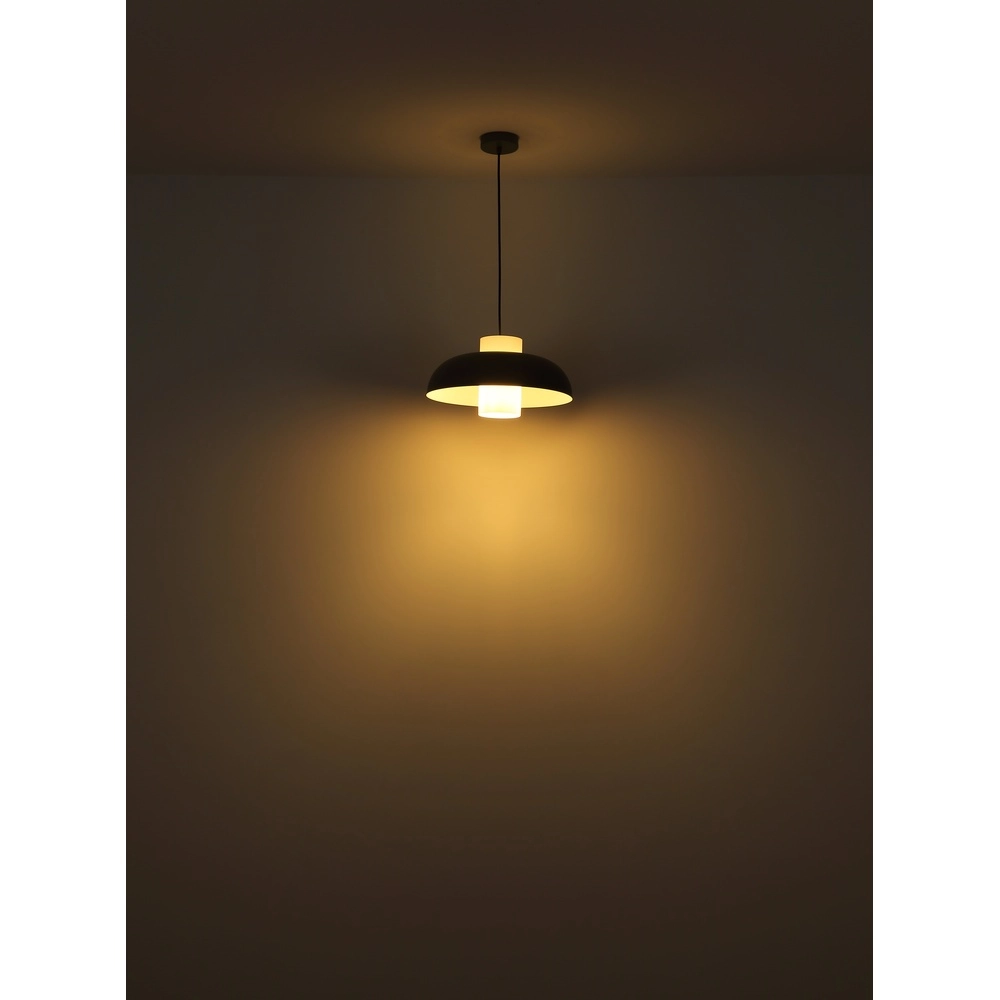 Moderne Pendellampe Lowe grün Ø 38 cm Globo 9007371515165