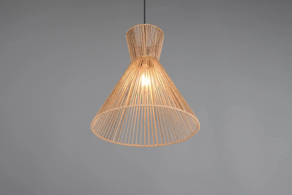 Japandi Pendelleuchte Rosalie Ø 35cm Trio 4017807637649