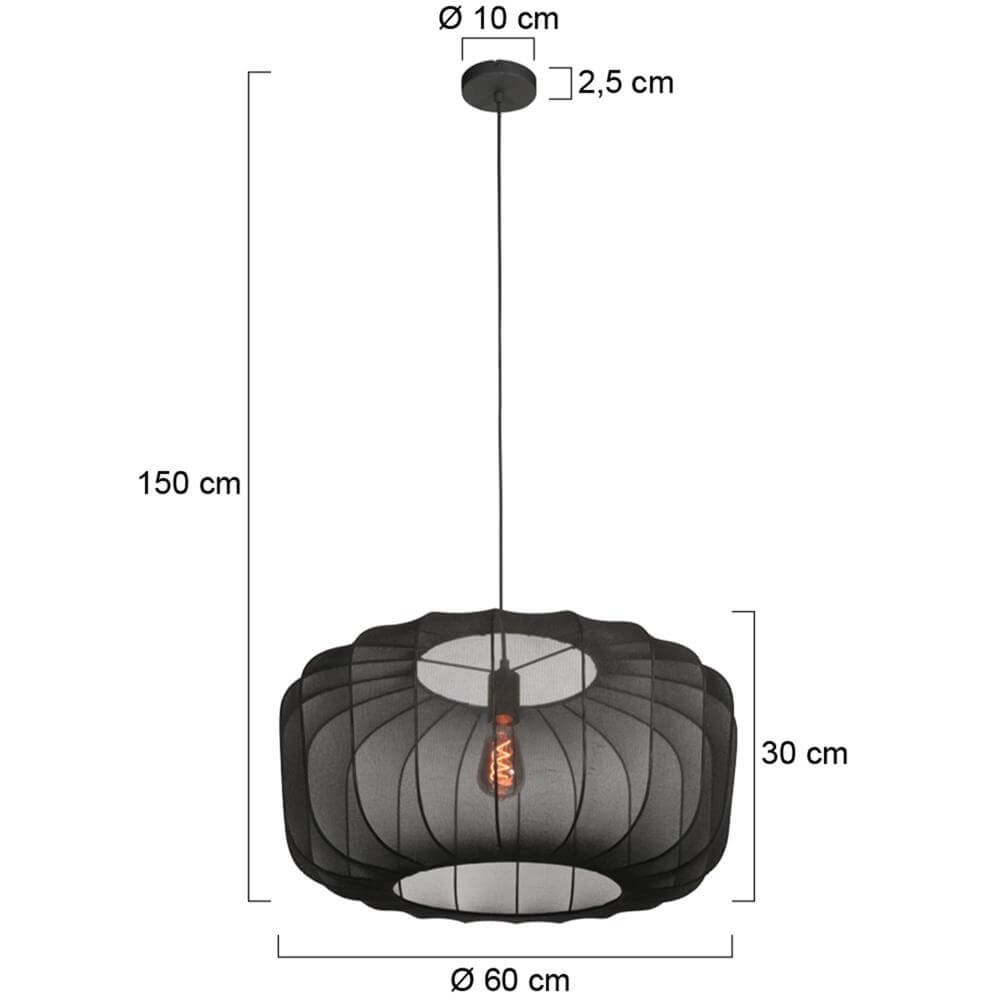 Böhmische Pendelleuchte Sable Ø 60cm Steinhauer 8712746177916
