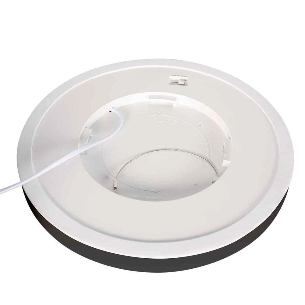Schwarze Deckenleuchte Walcie Ø 30cm Steinhauer 8712746176599