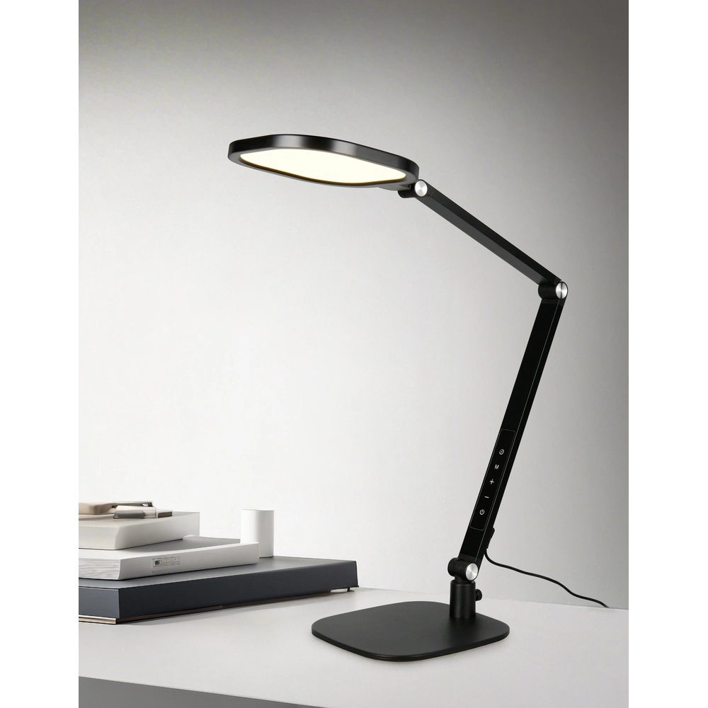 Tischlampe Servo schwarz Trio 4017807671582