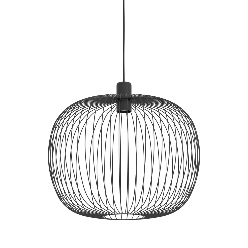 Draht-Pendellampe Lodods schwarzer Ø 45 cm