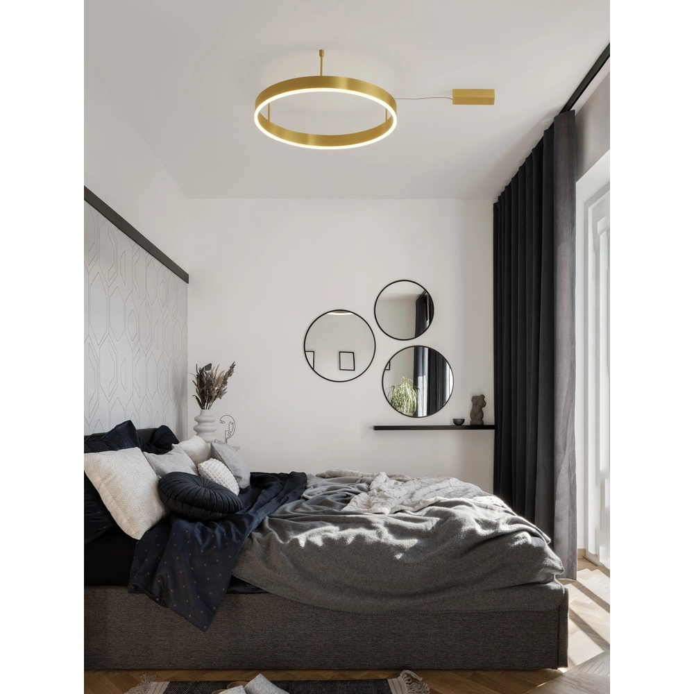 Deckenlampe Motif gold Ø 60cm Lyora 5212017442956
