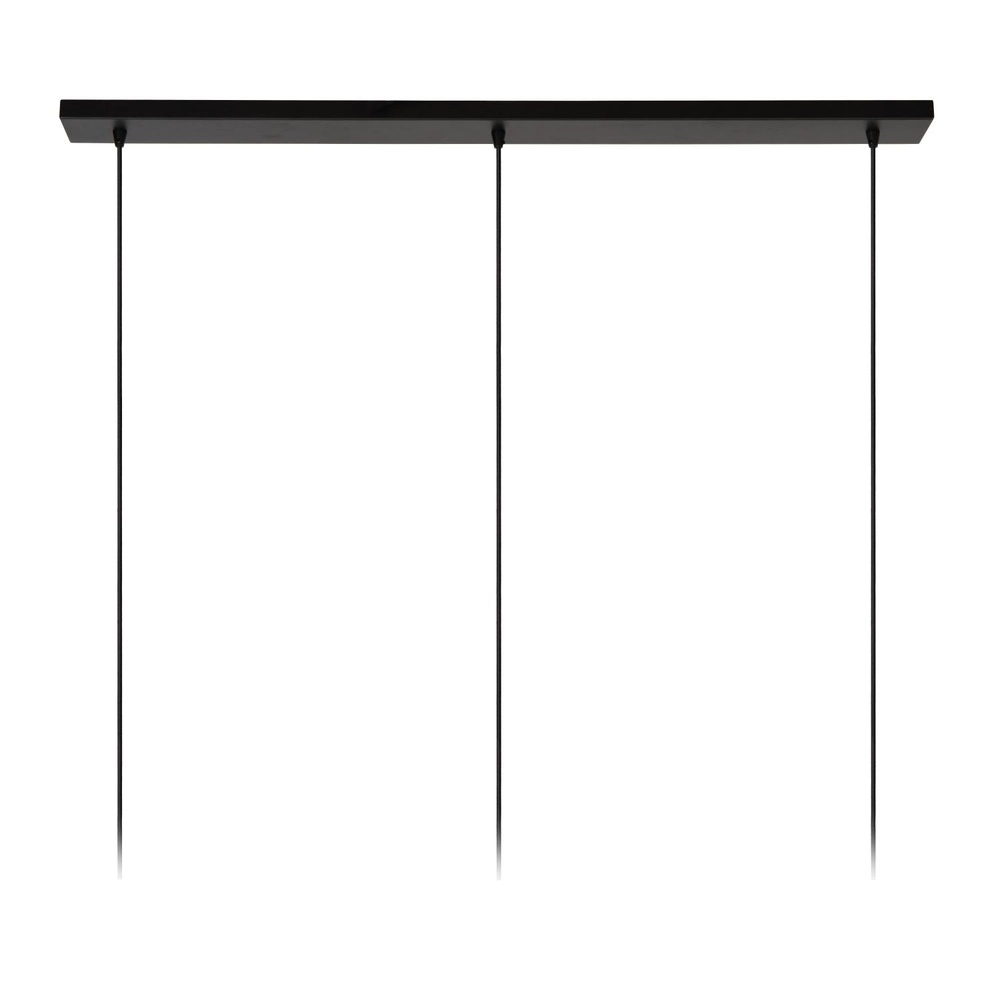 Design-Pendellampe Singala 3-Licht glattes Gold mit Weiß Lucide 5411212251091