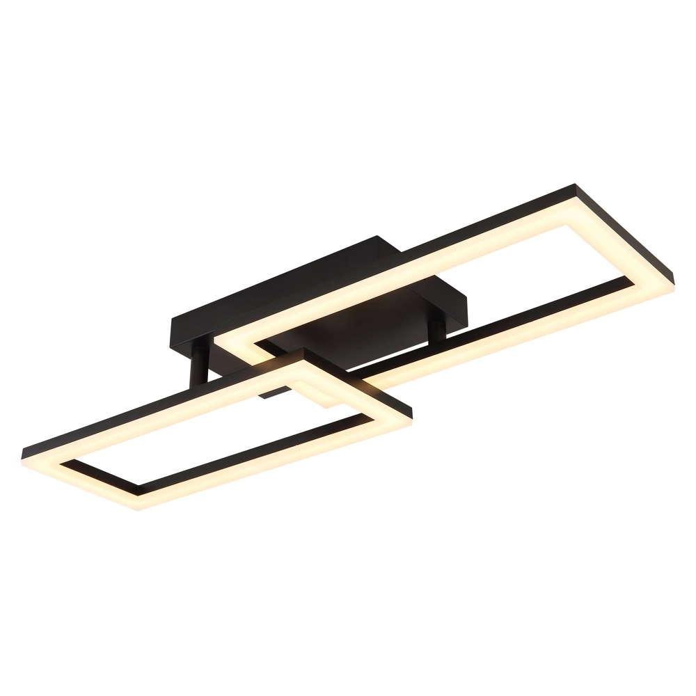 Deckenlampe mit schwarzem Design Sapena 61,4 x 19,5 cm
