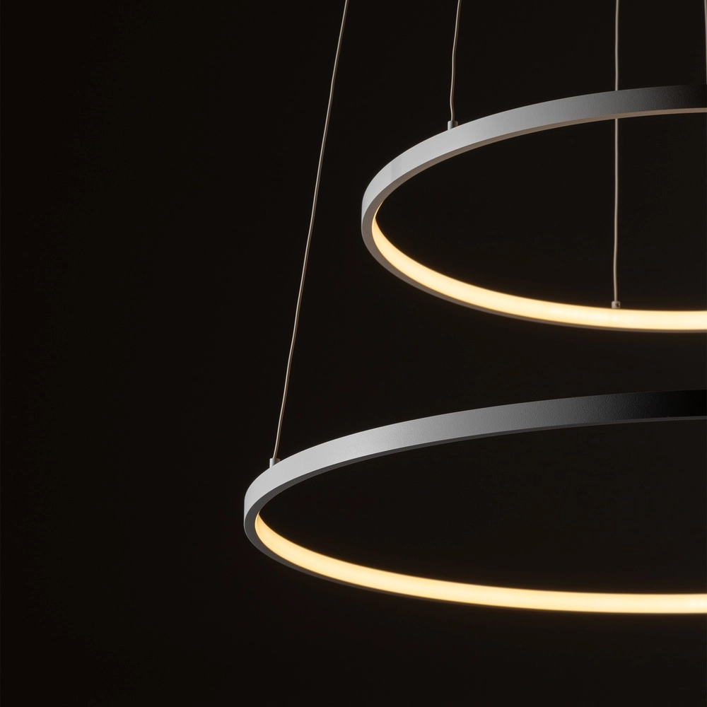 Design-Pendellampe Circolo Led weiße Ø 60cm Lyora 5903139116466