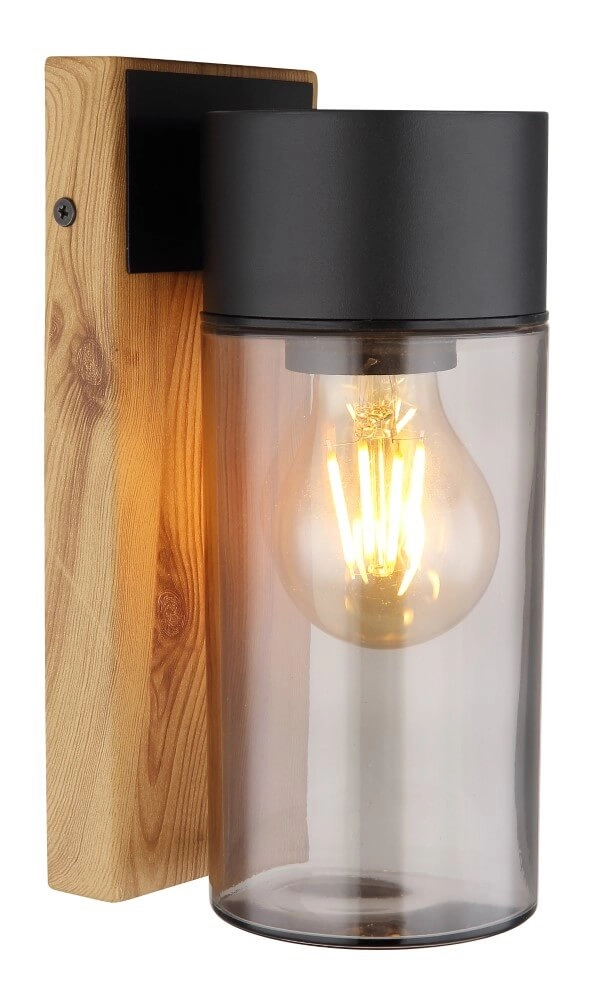 Wood look outdoor lamp Etsi Globo 9007371444526