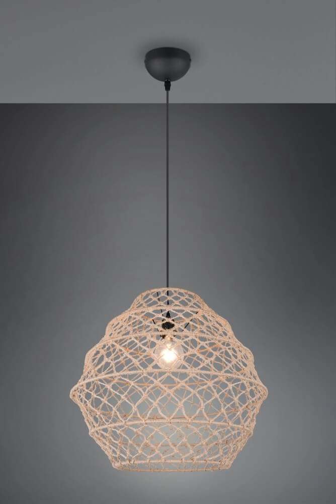 Rattan Pendelleuchte Hive Ø 60cm Trio 4017807637199