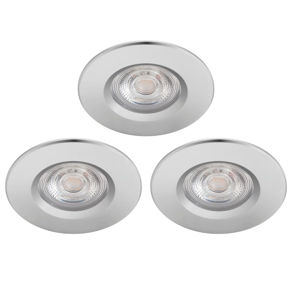 LED-Spots Dive (3x) 3x5W - 2700k - 8,5 cm Chromium