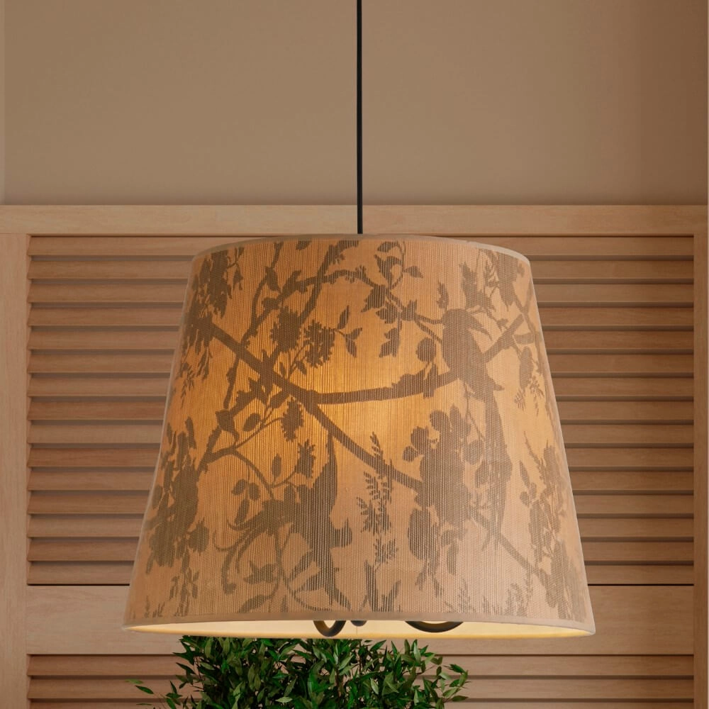 Country Pendelleuchte Isla Ø 45cm Searchlight 5053423273389