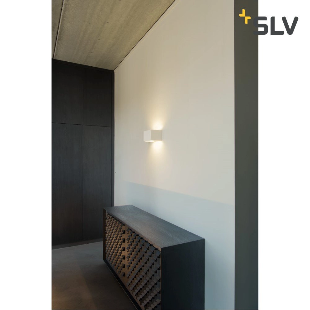 Wandstrahler Plastra Gips SLV 4024163224055